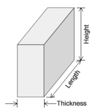 Vertical Rectangular Volume